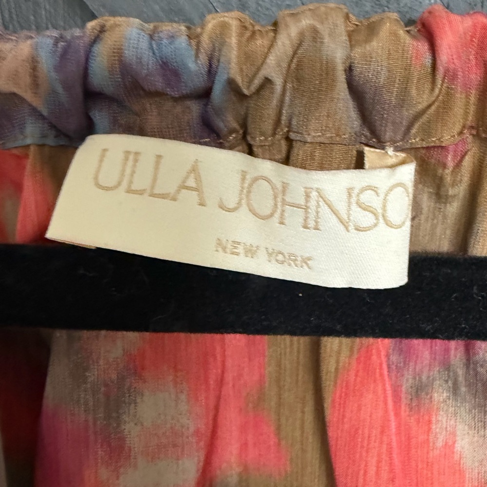 Ulla Johnson Cecile Floral Fit & Flare Midi-Dress, Size 2 - Picture 12 of 13